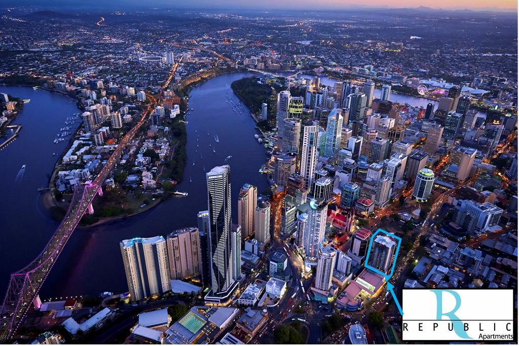 Republic Apartments Brisbane City Exterior photo